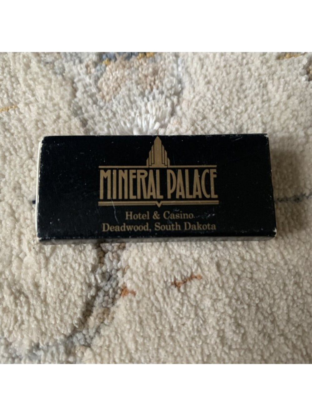 Matchbox Mineral Palace Hotel Casino Deadwood South Dakota Souvenir Matches